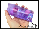 Jumbo Blob Fish Animal Water Filled Tube Snake Stress Toy - Squishy Slippery Wiggler Sensory Fidget Ball Blobfish