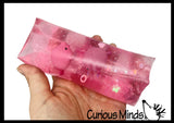 Jumbo Blob Fish Animal Water Filled Tube Snake Stress Toy - Squishy Slippery Wiggler Sensory Fidget Ball Blobfish