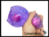 Jumbo Blob Fish Animal Water Filled Tube Snake Stress Toy - Squishy Slippery Wiggler Sensory Fidget Ball Blobfish