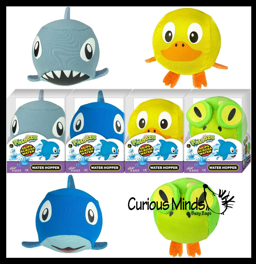 Water Skipper Toy - Cute Animal Water Skipping Ball - Pool Toy