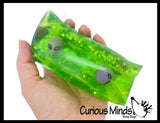 Jumbo Alien Animal Water Filled Tube Snake Stress Toy - Squishy Slippery Wiggler Sensory Fidget Ball