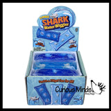 Jumbo Shark Animal Water Filled Tube Snake Stress Toy - Squishy Slippery Wiggler Sensory Fidget Ball Weiner