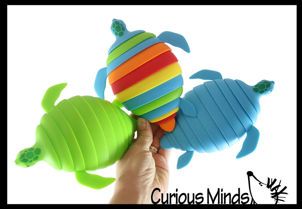 Sea Turtle Large Wiggle Articulated Jointed Moving Toy - Unique Turtle Lover