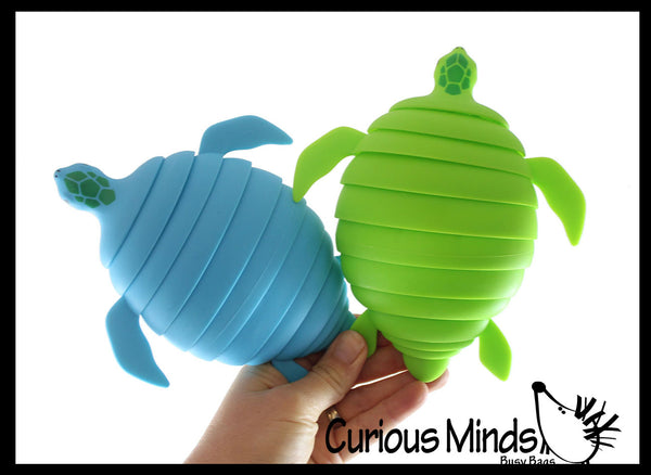 Sea Turtle Large Wiggle Articulated Jointed Moving Toy - Unique Turtle ...