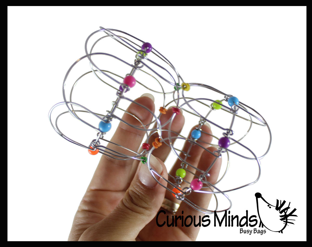 Magic Wire Toy Wire Infinity Flower Magic Endless Folding Fidget Toy - Flip Over and ...