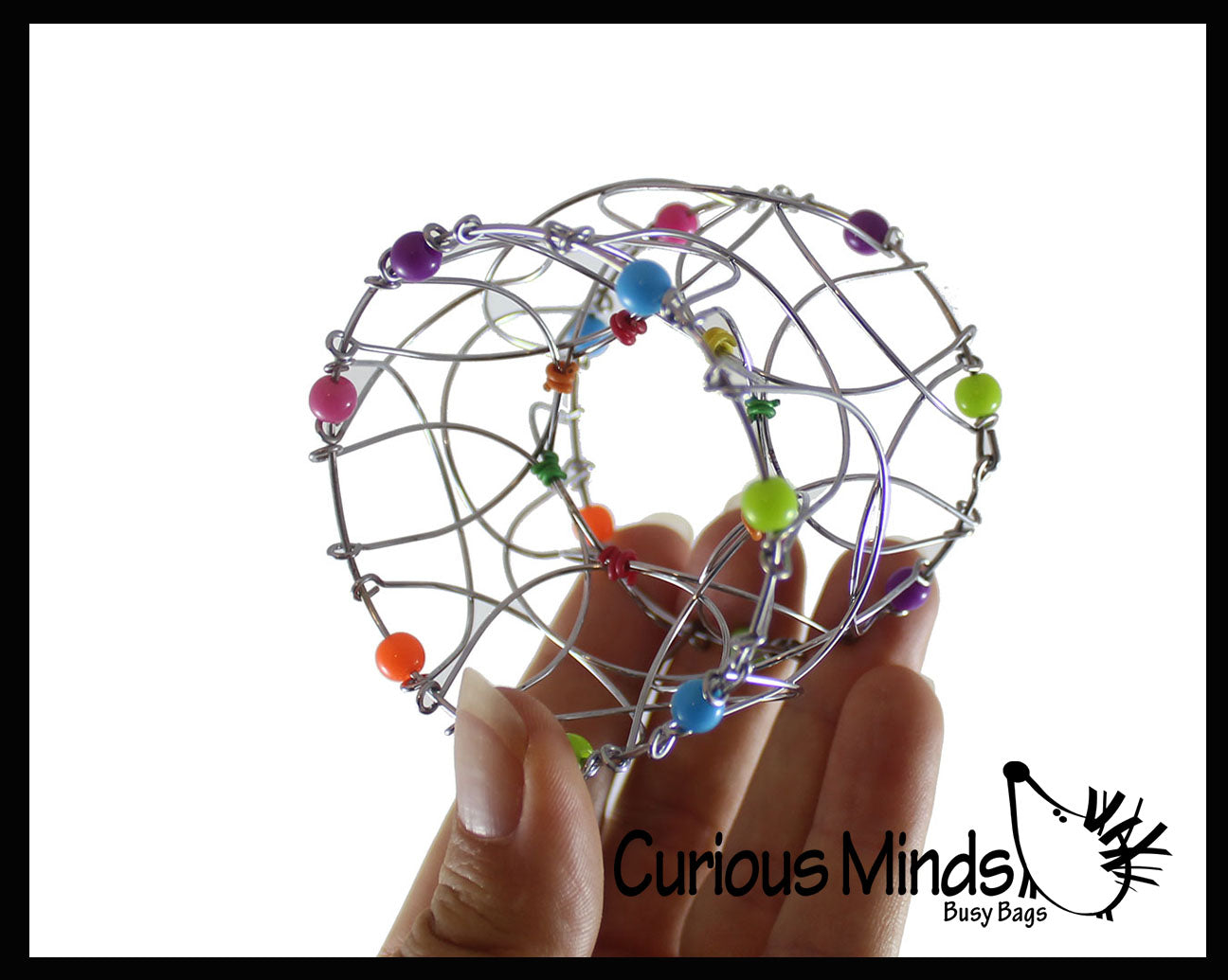 Magic Wire Toy Wire Infinity Flower Magic Endless Folding Fidget Toy - Flip Over and ...