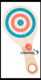Paddle Ball Game Wooden Catch Ball Mexican Yo Yo Classic Toy Skill Trick