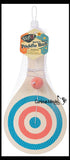 Paddle Ball Game Wooden Catch Ball Mexican Yo Yo Classic Toy Skill Trick