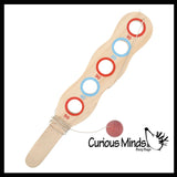 Ball and Cup With Score Wooden Catch Ball Mexican Yo Yo Classic Toy Skill Trick