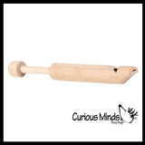 Wooden Slide Whistle - 6.5" Slide for Different Notes - Wood Instrument for Kids Musical Toy (Copy)