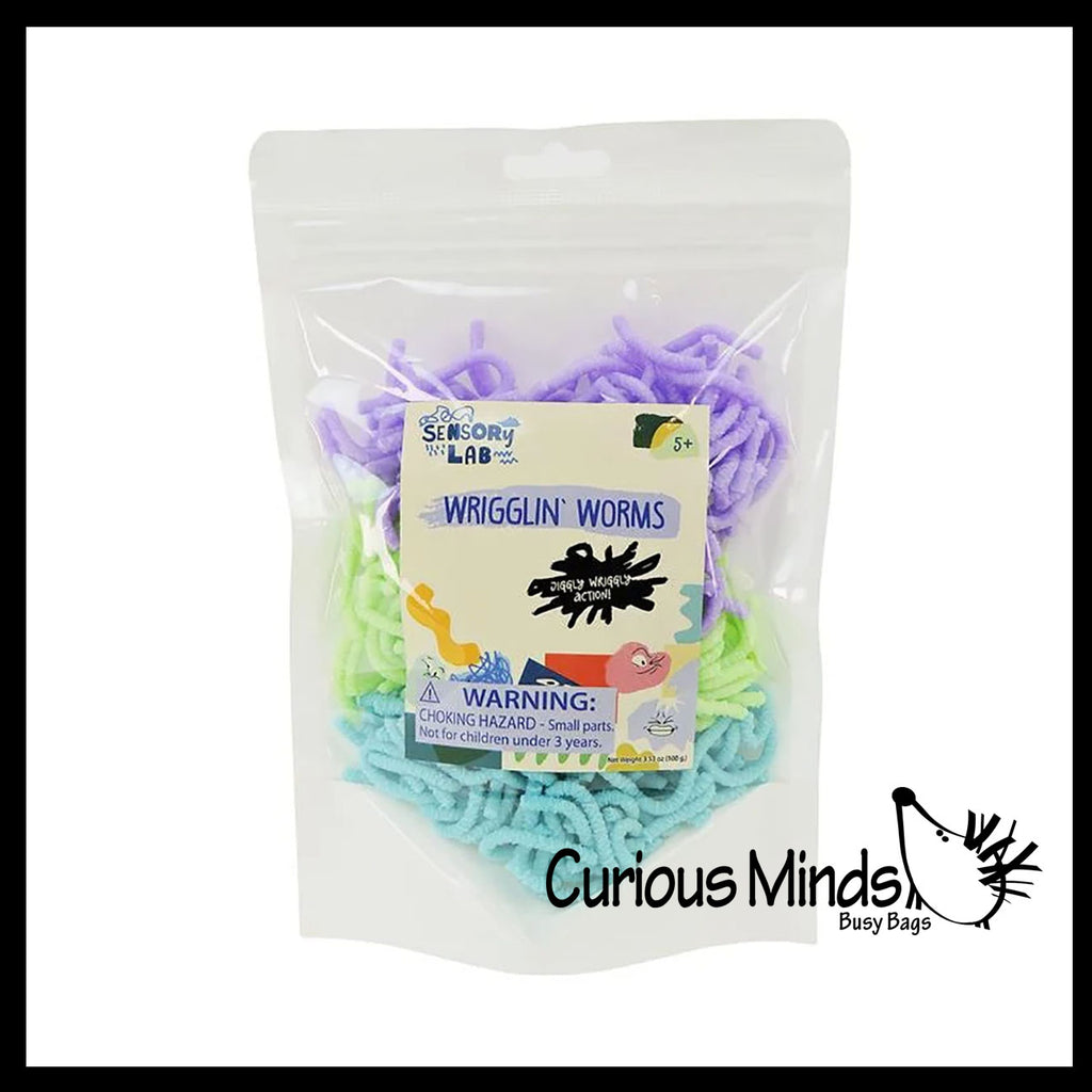Magic Wriggling Worms Moving Compound - Sensory Toy