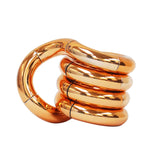 Tangle Jr Metallics Fidget Toy - Bendable Connected Curved Fun Fidget
