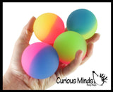 Pretty Large 2.25" Icy Frosty Bouncy Balls -  Bouncing Ball Party Favor Novelty Toy