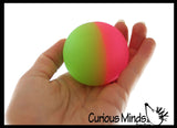 Pretty Large 2.25" Icy Frosty Bouncy Balls -  Bouncing Ball Party Favor Novelty Toy