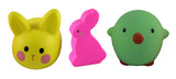 Easter Squishy Set of 3 - Cute Bunnies and Chick Squishy Slow Rise Bunny -  Scented Sensory, Stress, Fidget Toy - Easter Rabbit