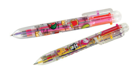 Scented Cute Multiple Tip Colored Pens - Shuttle Pen with 6 Different ...