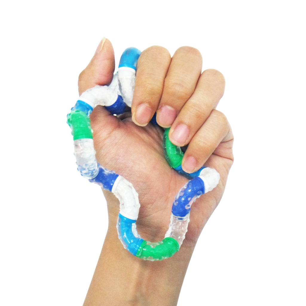 Tangle Therapy Relax Fidget Toy - Bendable Connected Curved Fun Fidget - Textured