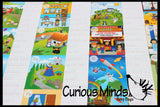 LAST CHANCE - LIMITED STOCK - Alphabet Seek and Find Dry Erase & Wipe Off - Handwriting Tracing Activity Pages - Set of 26