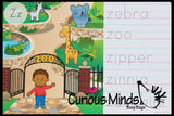 LAST CHANCE - LIMITED STOCK - Alphabet Seek and Find Dry Erase & Wipe Off - Handwriting Tracing Activity Pages - Set of 26