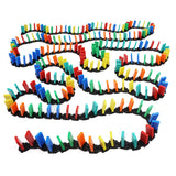 Flexible Rapid Track Set - Quick Set Up with 100 Pro Dominoes - Bulk Dominoes - Made in the USA - STEM STEAM