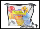 Universe Solar System Match with Cards Stress Ball Toy Set - Educational Learning Toy - Outer Space Planets