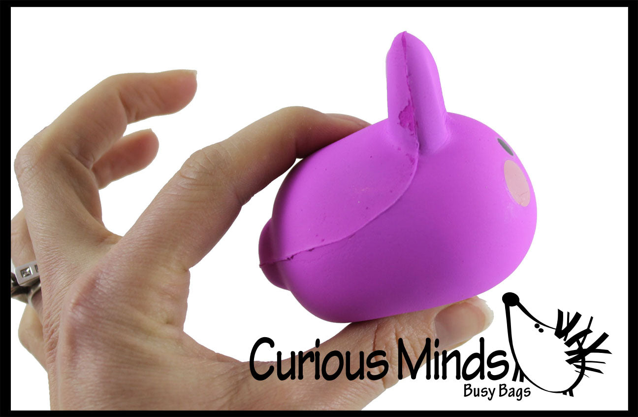 Cute Squishy Slow Rise Bunny -  Scented Sensory, Stress, Fidget Toy - Easter Rabbit