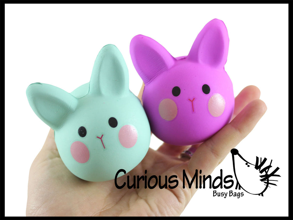 LAST CHANCE - LIMITED STOCK - Cute Squishy Slow Rise Bunny -  Scented Sensory, Stress, Fidget Toy - Easter Rabbit