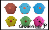 Cute Squishy Slow Rise Chick -  Scented Sensory, Stress, Fidget Toy - Easter Chicks