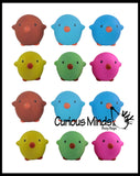 Cute Squishy Slow Rise Chick -  Scented Sensory, Stress, Fidget Toy - Easter Chicks