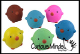 Cute Squishy Slow Rise Chick -  Scented Sensory, Stress, Fidget Toy - Easter Chicks