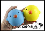 Cute Squishy Slow Rise Chick -  Scented Sensory, Stress, Fidget Toy - Easter Chicks
