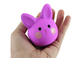 Easter Squishy Set of 3 - Cute Bunnies and Chick Squishy Slow Rise Bunny -  Scented Sensory, Stress, Fidget Toy - Easter Rabbit