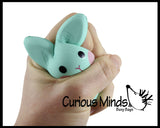 Squishy Bunny Set of 2 - Easter Rabbit Squishy Slow Rise -  Scented Sensory, Stress, Fidget Toy - Easter