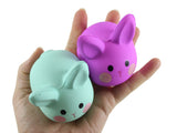 Easter Squishy Set of 3 - Cute Bunnies and Chick Squishy Slow Rise Bunny -  Scented Sensory, Stress, Fidget Toy - Easter Rabbit