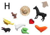 z ALPHABET OBJECTS BY LETTER H