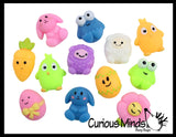 Small Easter / Spring Themed Mochi Squishy Animals - Kawaii -  Sensory, Stress, Fidget Party Favor Toy