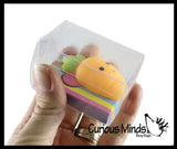 Small Easter / Spring Themed Mochi Squishy Animals - Kawaii -  Sensory, Stress, Fidget Party Favor Toy