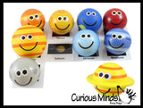 Cute Solar System Match with Cards Stress Ball Toy Set - Educational Learning Toy - Outer Space Planets