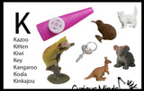z ALPHABET OBJECTS BY LETTER K