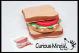 Felt Food Sandwich Shop Busy Bag - Preschool Quiet Activity - Montessori Practical life - Pretend Play - Play Food
