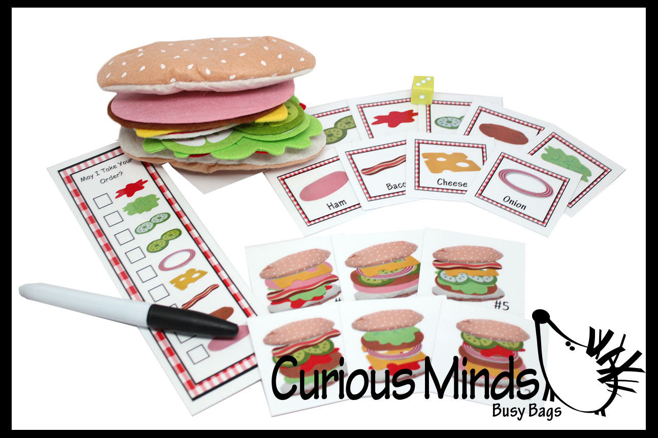 Melissa and sales doug felt sandwich