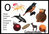 z ALPHABET OBJECTS BY LETTER O