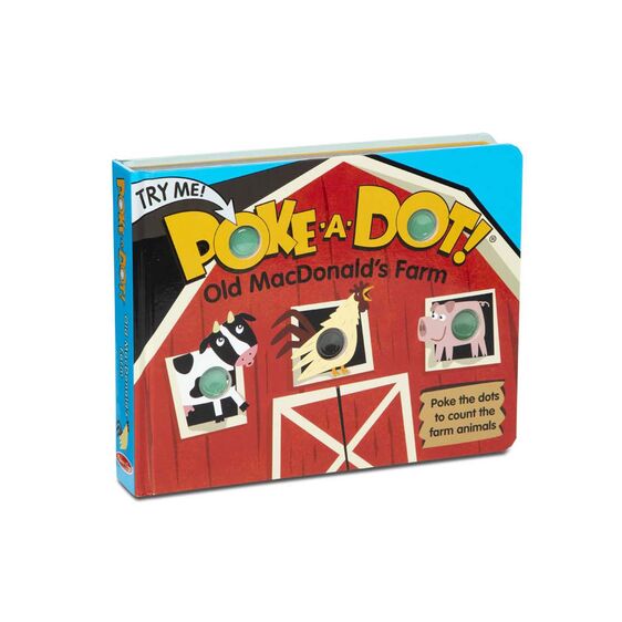 POKE-A-DOT Baby Board Books - Count and Pop the Bubbles - Interactive Children's Thick Cardboard Book - Toddler