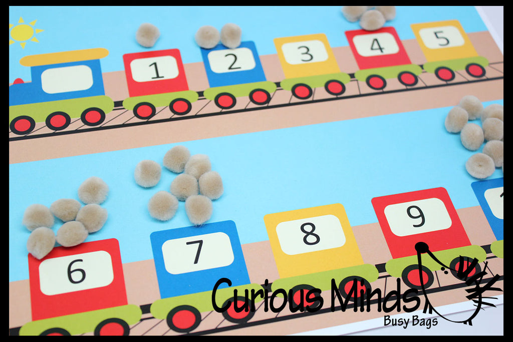 PDF FILE - Number Train - One -to - One correspondance