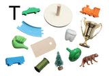 z ALPHABET OBJECTS BY LETTER T
