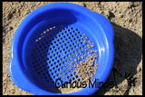 Large Gem and Coin Treasure Hunt Sand Toy - Dig sift and find buried coins jewels and gems.  Sensory bin