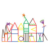 LAST CHANCE - LIMITED STOCK - Jr Snap Stick Building Toy - Snap Together Sticks - Open Ended Building Toy