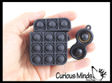 CLEARANCE / SALE / WHOLESALE - Case for AirPods - Bubble Pop Flip Fidget Toy - Silicone Push Poke Bubble Wrap Fidget Toy - Press Bubbles to Pop the Bubbles Down Then Flip it over and Do it Again - Bubble Popper Sensory Stress Toy