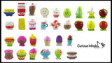 LAST CHANCE - LIMITED STOCK  - Cute Frozen Treats Food Figurines Replicas - Math Counters, Sorting or Alphabet Objects