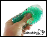 Alligator Water Bead Filled Squeeze Stress Ball  -  Sensory, Stress, Fidget Toy - Gator - Crocodile - Croc